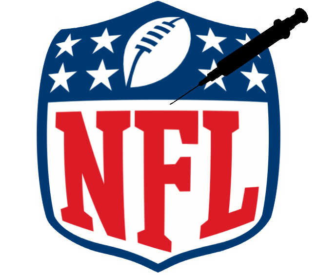NFL Steroids Logo iron on transfers